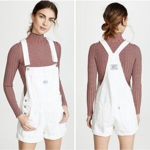 LEVI'S Vintage Denim Shortalls Short Overalls